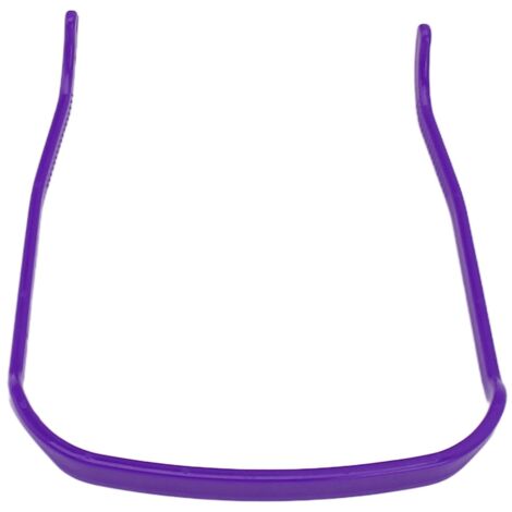 Bandeau Cheveux Invisible Serre-tête Violet pour Cheveux Bouclés Épais Accessoire Coiffure (1/5)