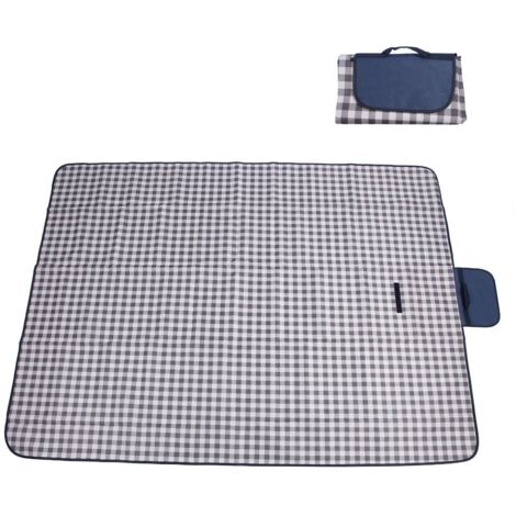 Tapis de pique-nique imperméable en toile Oxford épais, portable pour plage et camping (1/5)