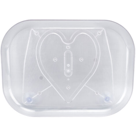 Plateau tournant réfrigérateur organisateur transparent rectangulaire pour rangement condiments cuisine taille compacte (1/5)
