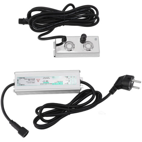 Générateur de Brouillard Ultrasonique en Acier Inoxydable pour Serres, Jardins et Bassins, 100‑240V AC avec Prise UE (1/5)
