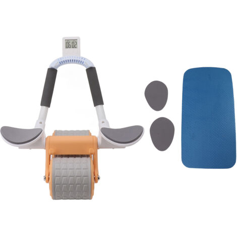 Rouleau Abdominal Double Roue pour Exercices Abdominaux - Équipement Fitness Maison pour Hommes et Femmes (1/5)
