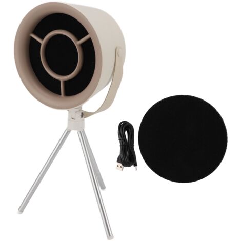 Hotte de table portable 5V blanche, détachable, forte adsorption, 3 vitesses ajustables pour fondue (1/5)