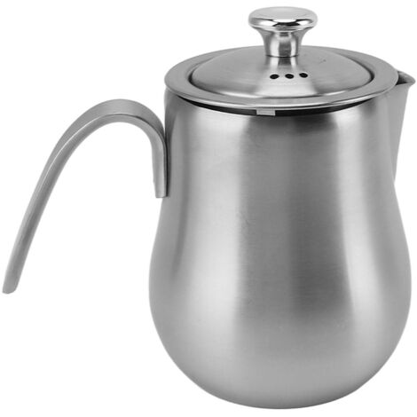 Cafetière Moka en Acier Inoxydable avec Filtre Intégré pour Préparation de Café Maison (1/5)