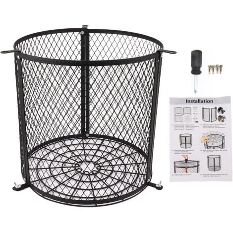 Cage de Protection Résistante aux Intempéries pour Nourrisseur à Cerfs, Fermeture Rapide (1/5)