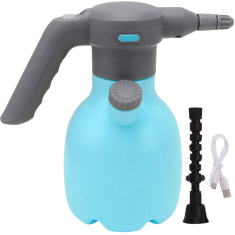 Pulvérisateur de Jardin Électrique 1.5L Portable, Rechargeable, avec Buse Orientable, pour Arrosage Automatique des Plantes en Extérieur (1/5)