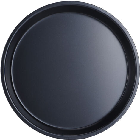 Poêle à Pizza Antiadhésive Ronde, Moule à Tarte et Pain en Acier Carbone, Plateau de Cuisson 8 Pouces - Ustensile de Cuisine (1/5)