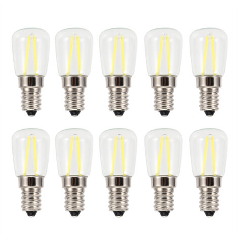 10 Ampoules LED E14 Mini Long Filament Haute Luminosité 1.5W 230V AC (1/5)