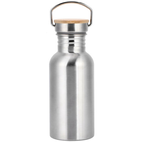 Gourde en Acier Inoxydable 304, 500ml pour Randonnée, Vélo, Camping et Sports Extérieurs (1/5)