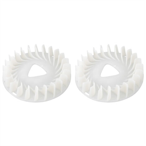 2 Pièces Ventilateur de Refroidissement 5kw 6.5kw pour Moteur 188F/190F, Pièces pour Générateur à Essence (1/5)