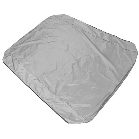 Housse de protection étanche et anti-poussière pour balançoire de jardin extérieur - Accessoire de remplacement gris (1/5)