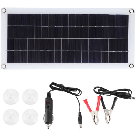 Panneau solaire portable 20W 18V pour camping, randonnée et voyages en extérieur (1/5)