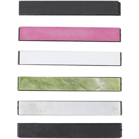 Lot de 6 pierres à aiguiser 800-10000 grains pour couteaux, affûteur durable pour outils de cuisine (1/5)