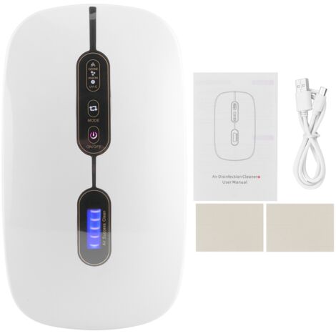 Purificateur d'Air USB avec UV pour Élimination Formaldéhyde et Odeurs - Générateur Ozone et Déodorisant (1/5)
