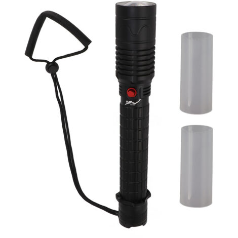 Lampe de plongée professionnelle 8000LM 3 modes avec interrupteur magnétique IPX8 - Torche subaquatique haute puissance