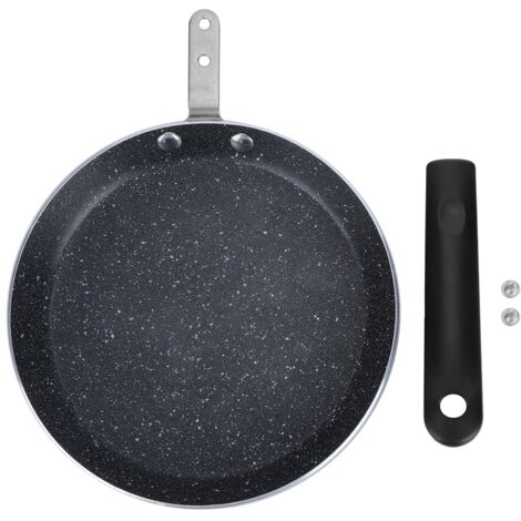 Poêle Antiadhésive 6 Pouces pour Induction et Cuisson Radiante - Idéale pour Pancakes, Omelettes et Pizzas (1/5)