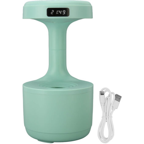 Humidificateur USB Anti-Gravité sans Fuite, Fonctionnement Silencieux et Brumisation Fine, Vert (1/5)