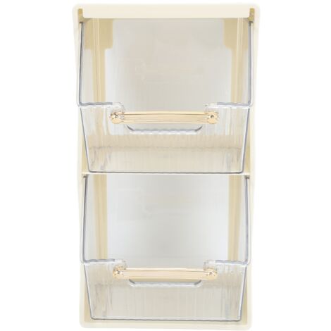 Boîte de Rangement pour Sachets de Thé - Organisateur Élégant avec Grand Ouverture, Idéal pour Capsules de Café et Sachets de Thé, Design Blanc Moderne (1/5)