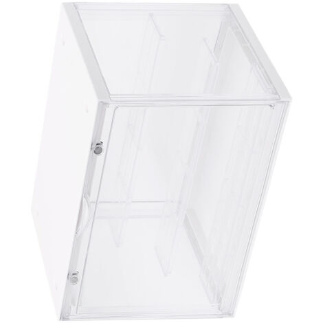 MagiDeal Vitrine de voitures miniatures à l'échelle 1:32, boîte de présentation empilable en acrylique, présentoir pour objets de collection, protection MagiDeal Vitrine de voitures miniatures à l'échelle 1:32, boîte de présentation empilable en acrylique, présentoir pour objets de collection, protection