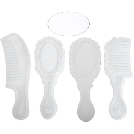 Moule en Silicone pour Peigne Miroir DIY - Réutilisable pour Créations de Coiffure (1/5)