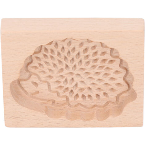 Moule à Biscuits en Forme de Hérisson en Bois - Facile à Démouler, Lisse et Détaillé (1/5)