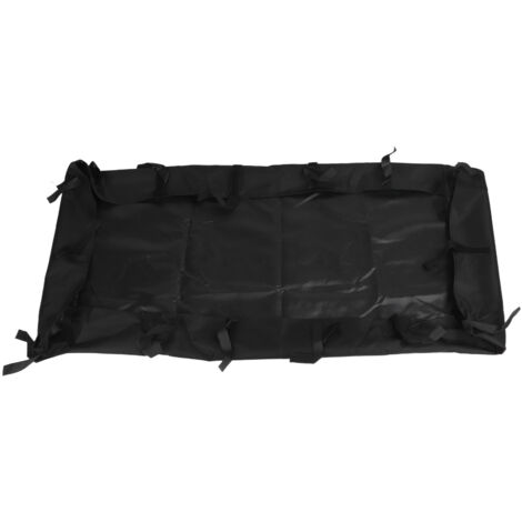 Couvercle de fond de cage pour hamster étanche et respirant, housse amovible imperméable pour cochon d'Inde, protection de base noire. (1/5)