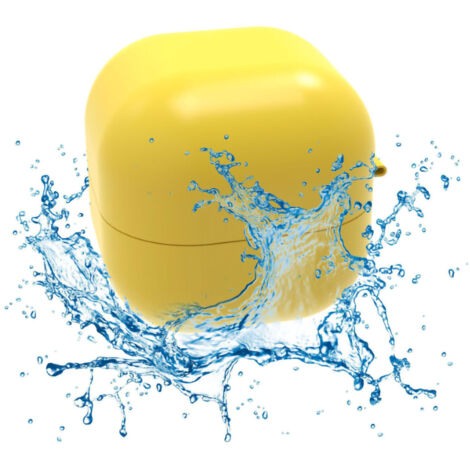 Jouet de Polo Aquatique en Silicone Réutilisable avec Aimant à Adsorption Automatique pour Enfants, Jeu d'Eau et Batailles d'Eau Jaune (1/5)