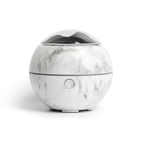 100ML Diffuseur d'Aromathérapie Silencieux Design Élégant USB pour Voiture et Chambre à Grain Marbré (1/5)