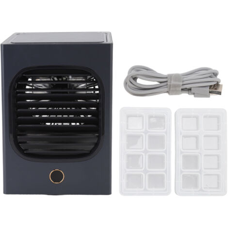Ventilateur de bureau USB portable et silencieux, multifonction pour climatisation personnelle, idéal pour maison, bureau et salon. (1/5)
