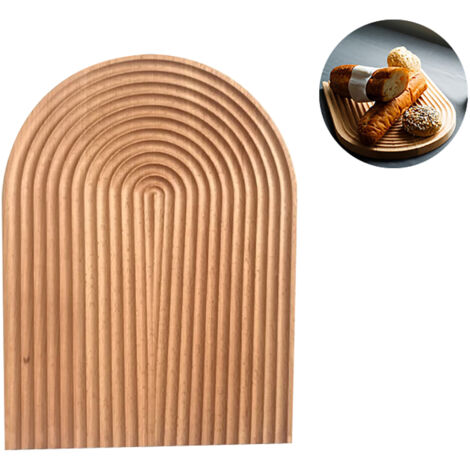 Planche à pain japonaise en hêtre, plateau dessert à motifs tourbillons, planche à découper bois, décoration cuisine
