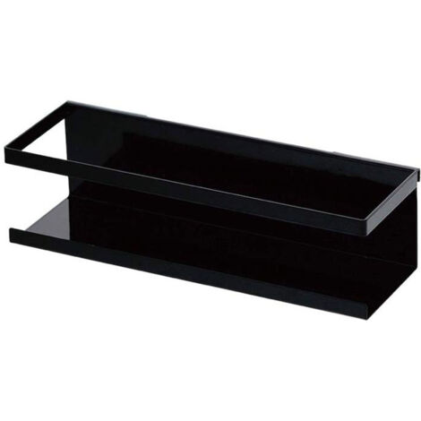 Étagère Magnétique pour Réfrigérateur - Support Aimanté Puissant, Design Minimaliste Noir - Type B (1/5)