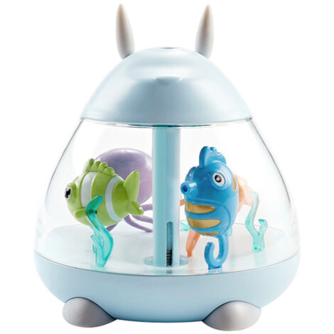 Humidificateur USB Silencieux Design Animaux Marins pour Bureau et Chambre Bleu (1/5)