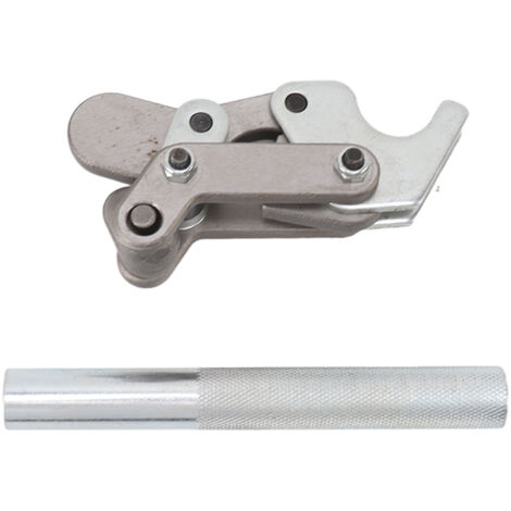 Étau de serrage robuste en acier haute teneur en carbone pour portes, machines et automobiles (1/5)