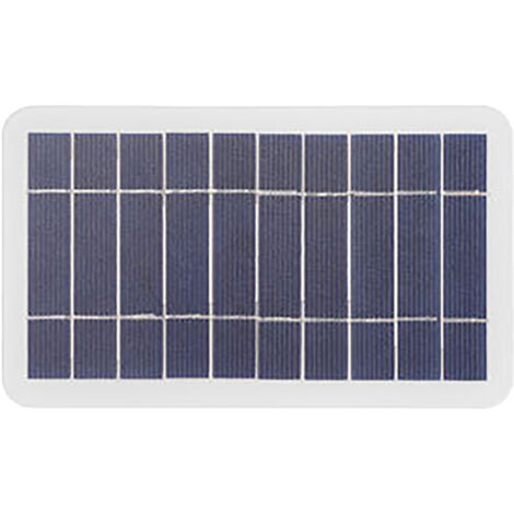 Panneau Solaire Portable 5V 2W 400mA - Chargeur d'Énergie d'Urgence Polycristallin pour Alimentation Solaire (1/5)
