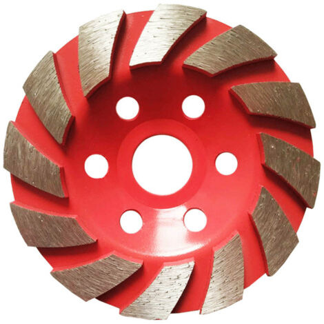 Disque diamant 4 pouces pour meulage, coupe et façonnage du béton (1/5)