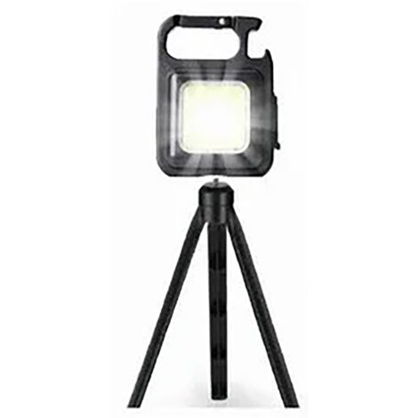 Lampe de travail COB portable, rechargeable USB-C, haute luminosité, étanche IPX4, pour clés (1/5)