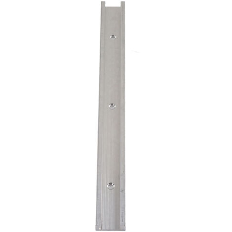 Fixation à Vis en T, Rail en Alliage d'Aluminium pour Table de Travail et Outils de Bricolage Bois, 40cm / 15.7po (1/5)