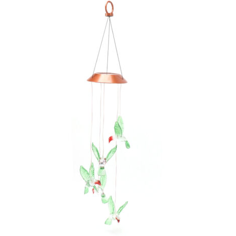 Lampe Solaire LED Mobile à Couleurs Changeantes pour Jardin Extérieur avec Batterie Intégrée (1/5)