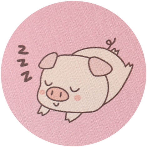 Sous-plat en diatomée rose cochon absorbant anti-chaleur pour table marbre (1/5)
