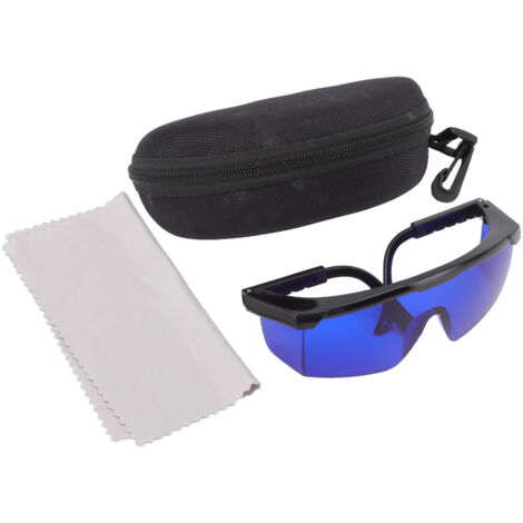 Lunettes de sport PC bleues pour retrouver les balles, avec étui de rangement pour activités extérieures (1/5)