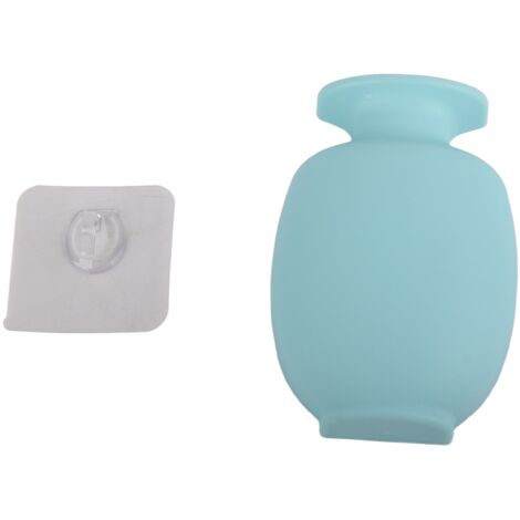 Vase Murale Ventouse Adhésive - Support de Fleurs en Silicone pour Salle de Bain et Porte de Réfrigérateur (1/5)