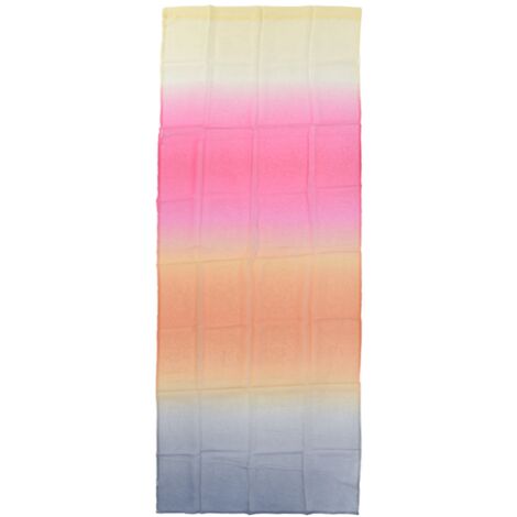 Voile de fenêtre dégradé 1x2.7m - Rideaux transparents modernes pour chambre et salle de jeux (1/5)