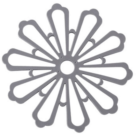 Sous-verre isolant antidérapant en forme de pétale creux pour bols et plats chauds (1/5)