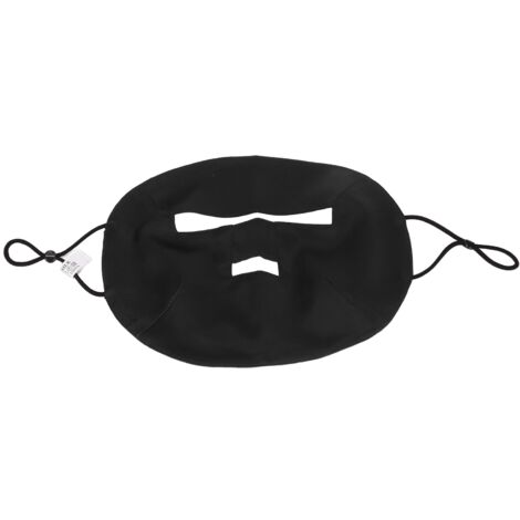 Masque de Protection Solaire Anti-UV Respirant en Soie pour Randonnée et Ski - Bleu Marine (1/5)