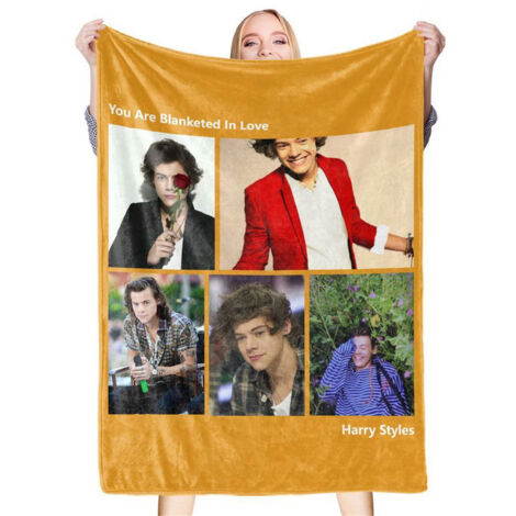 Couverture de canapé imprimée lavable en machine, douce pour la peau, en polyester pour climatisation, 80x100 cm (1/5)