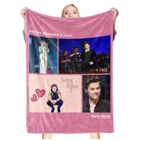 Couverture polaire imprimée légère et douce pour canapé, bureau, maison - 150x200 cm / 59x79 pouces (1/5)