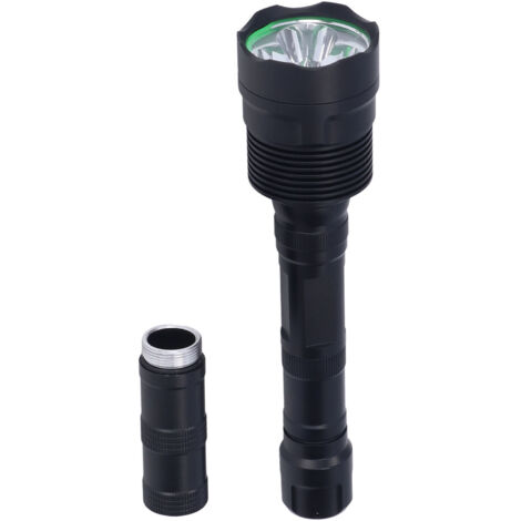 Lampe UV 3 LED 395nm pour Détection Fluorescente, Taches d'Urine de Chien et Billets