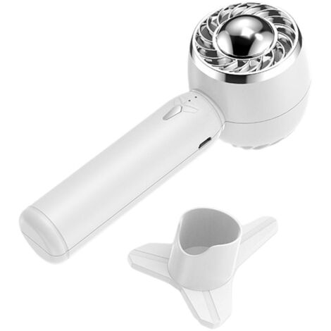 Ventilateur de Poche Rechargeable USB, Silencieux et Portable, 2000mAh - Idéal pour Voyages et Extérieur en Été (1/5)