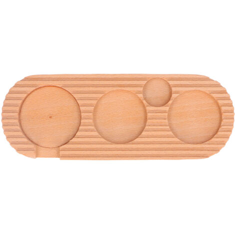 Support Tamper Café Multifonction en Bois avec Support pour Filtre et Tasse, Accessoire Barista (1/5)