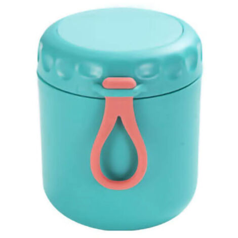 Tasse Isotherme en Acier Inox Micro-ondes avec Bouchon Étanche pour Petit-déjeuner Bureau Vert (1/5)