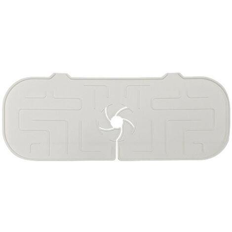 Protecteur d'Éclaboussures Robinet Cuisine en Silicone, Tapis Anti-Gouttes Évier pour Salle de Bain et Cuisine (1/5)